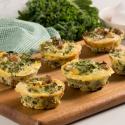 Kale and Sausage Frittata Cups CMS