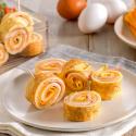 Ham and Cheese Omelette Roll Ups CMS